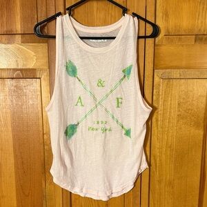 Abercrombie & Fitch Light Pink Tank Top